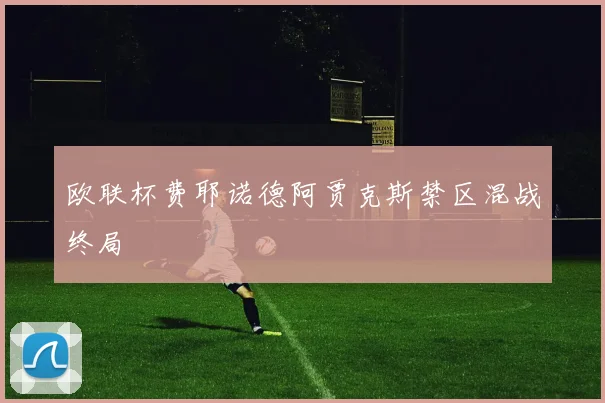 欧联杯费耶诺德阿贾克斯禁区混战终局
