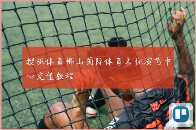 搜狐体育佛山国际体育文化演艺中心充值教程