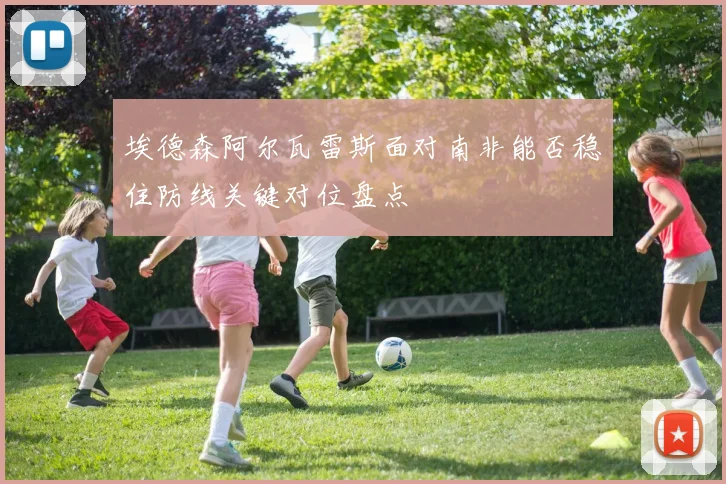 埃德森阿尔瓦雷斯面对南非能否稳住防线关键对位盘点